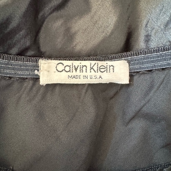 Calvin Klein Black Long Slip Small - Picture 4 of 7
